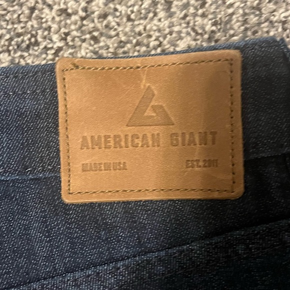 Women’s American Giant 218 SKINNY STRETCH INDIGO MOUNTAIN WASH Size 29 - Picture 9 of 16